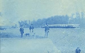 France Normandy Le Havre Countryside Railway old Photo 1890