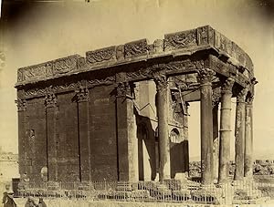 Algeria Tebessa Minerva Temple old Photo Studio 1890