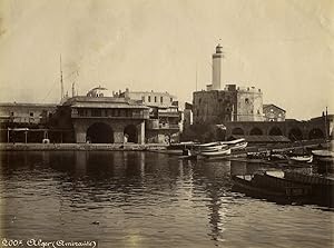 Seller image for Algeria Algiers Admiralty old Photo Geiser 1890 for sale by Bits of Our Past Ltd