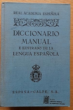 Diccionario manual e ilustrado de la lengua española.