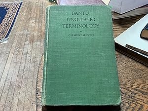 Seller image for BANTU LINGUISTIC TERMINOLOGY for sale by Riverow Bookshop