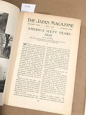 The Japan Magazine A Representative Monthly of Things Japan Vol. 9 - May, 1918- Apr. 1919