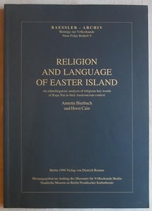Religion and language of Easter Island : an ethnolinguistic analysis of religious key words of Ra...