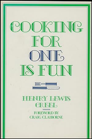 Seller image for Cooking for One Is Fun for sale by Diatrope Books