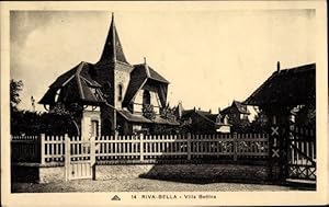 Bild des Verkufers fr Ansichtskarte / Postkarte Riva Bella Calvados, Villa Bettina zum Verkauf von akpool GmbH