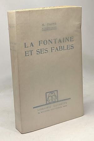 Imagen del vendedor de La Fontaine et ses fables a la venta por crealivres