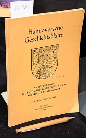 Die Straßenbeleuchtung der Stadt Hannover von 1815 - 1835 - Ein Beitrag zum 125.jährigen Jubiläum...