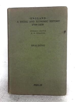 Bild des Verkufers fr England: A Social and Economic History zum Verkauf von World of Rare Books
