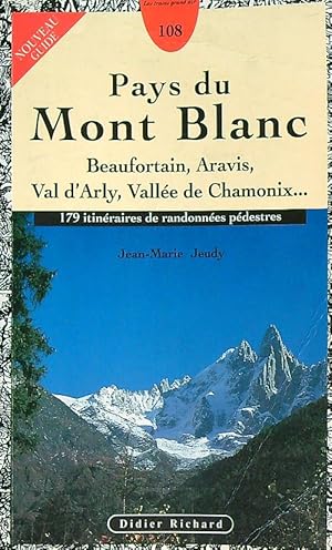 Image du vendeur pour Pays du mont Blanc mis en vente par Librodifaccia