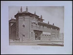 L'ARCHITECTE NOVEMBRE DECEMBRE 1912 - PARIS, ECOLE SEXTIUS MICHEL, LOUIS BONNIER