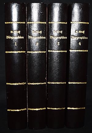 Biographien zur Kulturgeschichte der Schweiz. Erster (bis) vierter Cyclus.