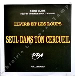 Bild des Verkufers fr Disque vinyle // Srie Noire sous la direction de M. Duhamel - ELVIRE ET LES LOUPS / SEUL DANS TOM CERCUEIL [Chanson ralise par Guy Delhasse avec 27 titres, tous publis dans la 'Srie Noire'. Musique de Jean-Charles Cremers]. zum Verkauf von Jean-Paul TIVILLIER