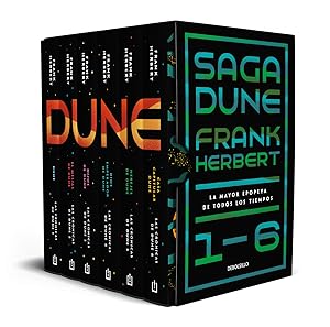 Imagen del vendedor de Saga Dune 1-6. La mayor epopeya de todos los tiempos (edicin estuche con: Dune # El mesas de Dune # Hijos de Dune # Dios emperador a la venta por Imosver