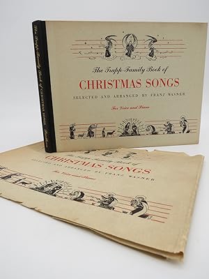 Seller image for THE TRAPP FAMILY BOOK OF CHRISTMAS SONGS FOR VOICE AND PIANO for sale by Sage Rare & Collectible Books, IOBA