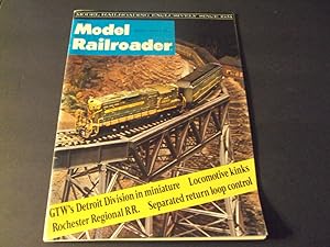 Model Railroader Mar 1974 Locamotive Kinks, Separated Return Loop Control