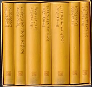 Die Romane. Acht Romane in sieben Bänden. Doktor Faustus, Königliche Hoheit/Lotte in Weimar, Budd...