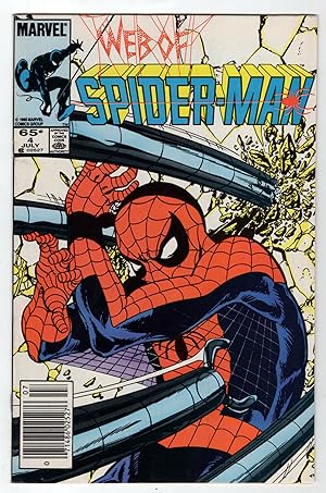 Image du vendeur pour Web of Spider-Man #4 mis en vente par Parigi Books, Vintage and Rare