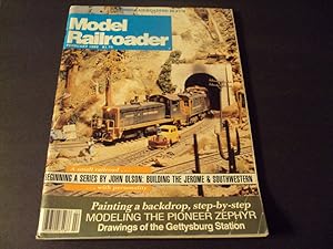 Model Railroader Feb 1982 Painting A Backdrop, Step-By-Step