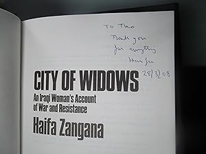 Seller image for City of Widows: An Iraqi Woman's Account of War and Resistance for sale by Eastburn Books