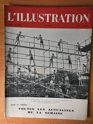 Imagen del vendedor de L'ILLUSTRATION n 5233 du 26 juin 1943 : un anniversaire le 22 juin, le ncropole de Souvigny, la rvolution de 1917 et la Russie actuelle, la rnovation de l'industrie du btiment. a la venta por KEMOLA