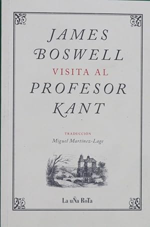 Imagen del vendedor de Visita al profesor Kant a la venta por Librería Alonso Quijano