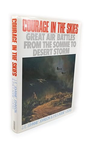 Bild des Verkufers fr Courage in the Skies Great Air Battles from the Somme to Desert Storm zum Verkauf von Rare Aviation Books