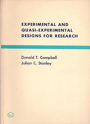 Seller image for Experimental and Quasi-Experimental Designs for Research for sale by Book Booth