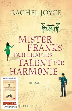 Bild des Verkufers fr Mister Franks fabelhaftes Talent fr Harmonie: Roman zum Verkauf von Gerald Wollermann