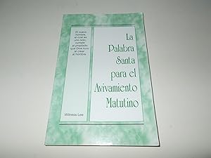 Seller image for La Palabra Santa para el Avivamiento Matutino for sale by Paradise Found Books