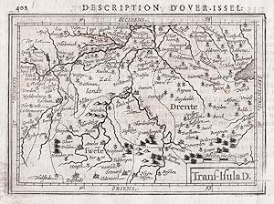 Image du vendeur pour Trans-Isula D. " - Overijssel Holland Drente Coevorden Deventer Nederland Niederlande Netherlands mis en vente par Antiquariat Steffen Vlkel GmbH