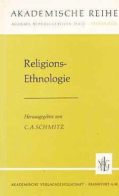 Seller image for Religions-Ethnologie. for sale by Fundus-Online GbR Borkert Schwarz Zerfa