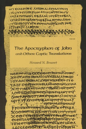 The Apocryphon of St John. And Other Coptic Translations.