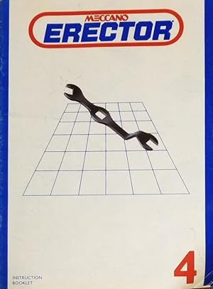 Imagen del vendedor de Meccano Erector Instruction Booklet #4 a la venta por Mowrey Books and Ephemera