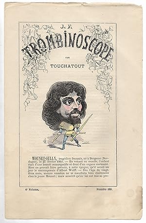 Imagen del vendedor de Le Trombinoscope par Touchatout: April 1875 a la venta por Nevermore Bookstore