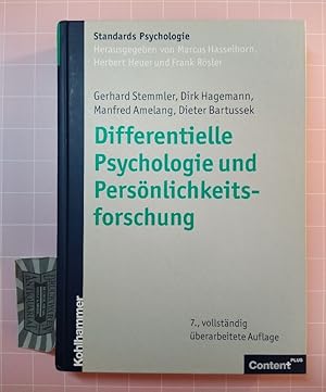 Bild des Verkufers fr Differentielle Psychologie und Persnlichkeitsforschung. (Kohlhammers Standards Psychologie). zum Verkauf von Druckwaren Antiquariat