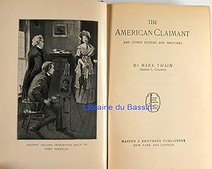 Seller image for The American Claimant and other stories and sketches for sale by Librairie du Bassin