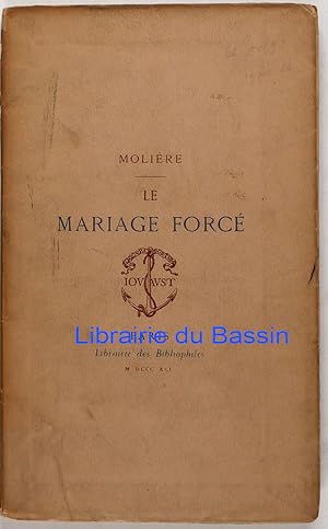 Imagen del vendedor de Le mariage forc a la venta por Librairie du Bassin