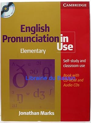 Imagen del vendedor de English Pronunciation in Use Elementary with Answers, Audio CDs and CD-ROM a la venta por Librairie du Bassin