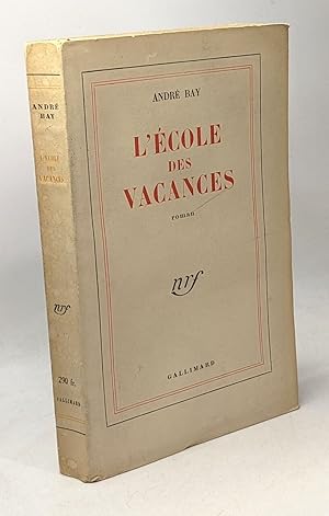 Seller image for L'cole des vacances for sale by crealivres