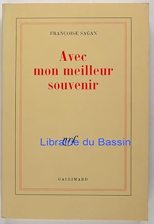 Image du vendeur pour Avec mon meilleur souvenir mis en vente par Librairie du Bassin