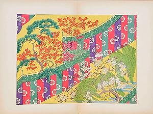 Chiyo irogami (Old paper designs). Kyoto, Unsodo, Showa 11 (1936).