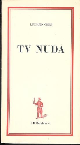 Imagen del vendedor de TV nuda. a la venta por MULTI BOOK