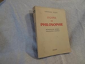 Leçons de PHILOSOPHIE Nouvelle Edition Tome Second Méthodologie, Morale, Philosophie Générale