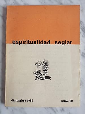 Bild des Verkufers fr Espiritualidad Seglar : revista mensual. Nm. 32, diciembre 1955 zum Verkauf von Perolibros S.L.
