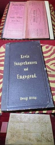 Speciakarte des Kreises Sangerhausen u. Umgegend.