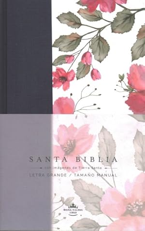 Seller image for Santa Biblia / Holy Bible : Biblia Reina-Valera 1960, Azul Con Flores / Spanish Bible RVR 1960 Blue with Flowers -Language: spanish for sale by GreatBookPrices