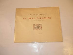 LE PETEU DE VERGISSON OU LA BETE FARAMINE , LEGENDE MACONNAISE DU XVIIIéME SIECLE