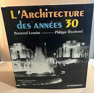 Paris-l'architecture des années trente