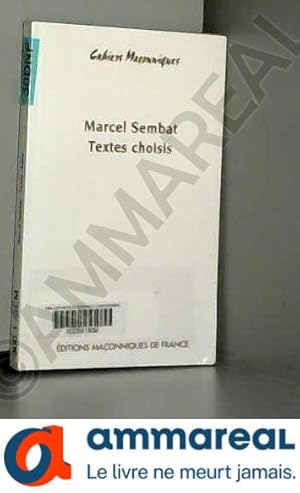 Seller image for Marcel Sembat - Textes choisis for sale by Ammareal