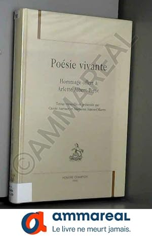 Seller image for Posie vivante. Mlanges offerts  Arlette Albert-Birot for sale by Ammareal